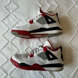 Fire Red Jordan 4’s